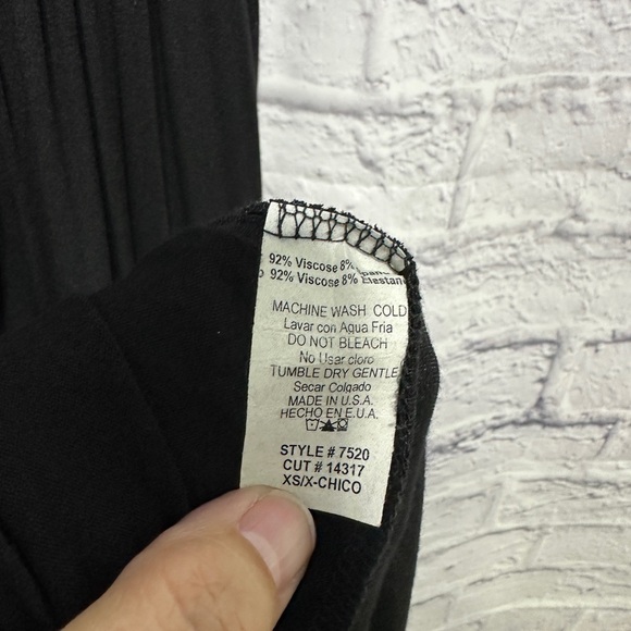 Black Strappy Maxi Dress - Picture 5 of 5